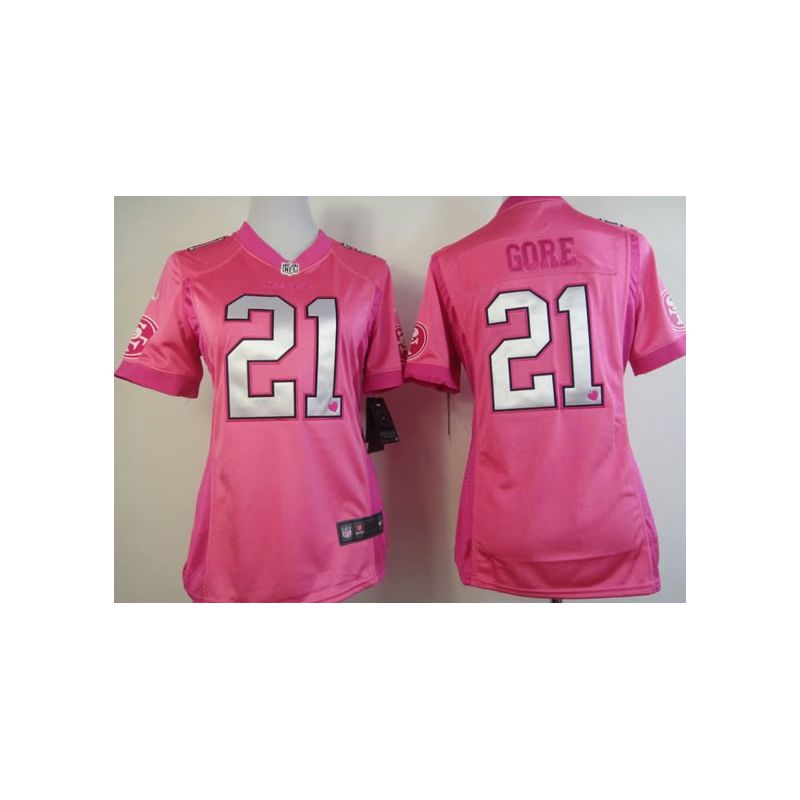 Cheap Frank Gore 49ers Jersey #21 Pink From China Love PinkIII Cheap Frank Gore 49ers Jersey #21 Pink From China Love PinkIII