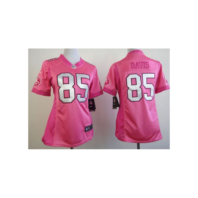 Cheap Vernon Davis 49ers Jersey #85 Pink From China Love PinkIII Cheap Vernon Davis 49ers Jersey #85 Pink From China Love PinkIII