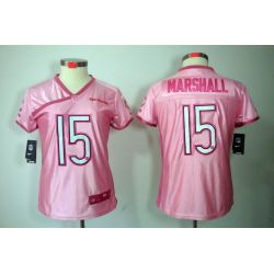 Cheap Brandon Marshall Bears Jersey #15 Pink From China Love Pink