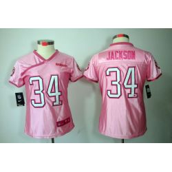 Cheap Bo Jackson Raiders Jersey #34 Pink From China Love Pink