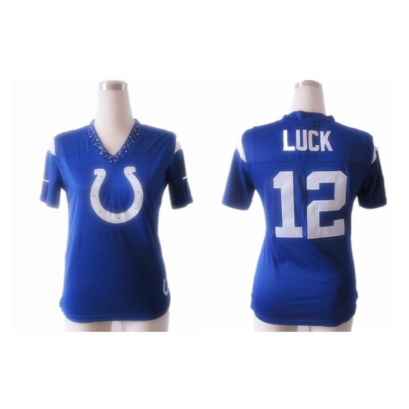 Cheap Andrew Luck Colts Jersey #12 Blue From China Rhinestone Collar Fashion Cheap Andrew Luck Colts Jersey #12 Blue From China Rhinestone Collar Fashion