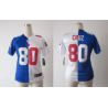 Cheap Victor Cruz Giants Jersey #80 Blue-White From China Split