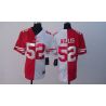 Cheap Patrick Willis 49ers Jersey #52 Red-White From China Split