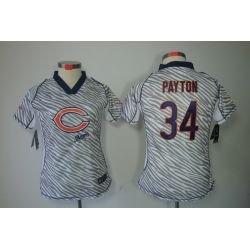 Cheap Walter Payton Bears Jersey #34 From China Zebra Fashion