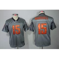Cheap Brandon Marshall Bears Youth Jersey #15 Grey From China Grey Shadow
