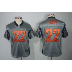 Cheap Matt Forte Bears Youth Jersey #22 Grey From China Grey Shadow