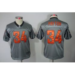 Cheap Walter Payton Bears Youth Jersey #34 Grey From China Grey Shadow