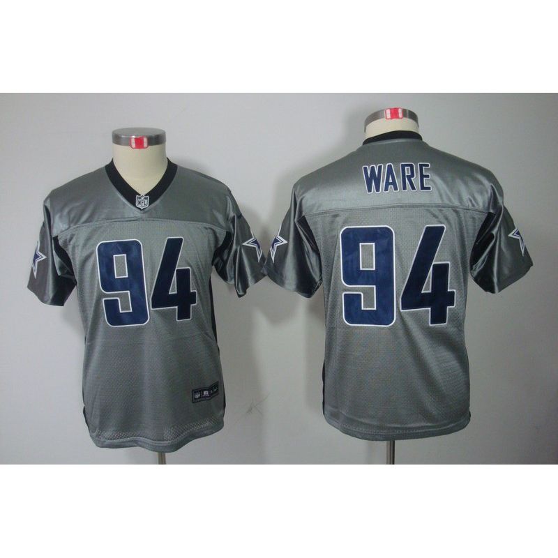 Cheap DeMarcus Ware Cowboys Youth Jersey #94 Grey From China Grey Shadow Cheap DeMarcus Ware Cowboys Youth Jersey #94 Grey From China Grey Shadow