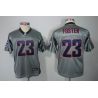 Cheap Arian Foster Texans Youth Jersey #23 Grey From China Grey Shadow