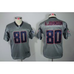 Cheap Andre Johnson Texans Youth Jersey #80 Grey From China Grey Shadow