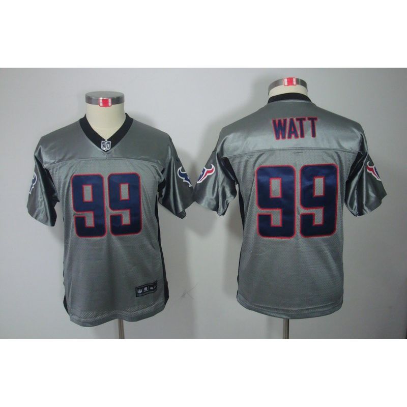Cheap JJ Watt Texans Youth Jersey #99 Grey From China Grey Shadow Cheap JJ Watt Texans Youth Jersey #99 Grey From China Grey Shadow