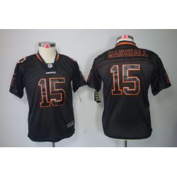 Cheap Brandon Marshall Bears Youth Jersey #15 Black From China Lights Out