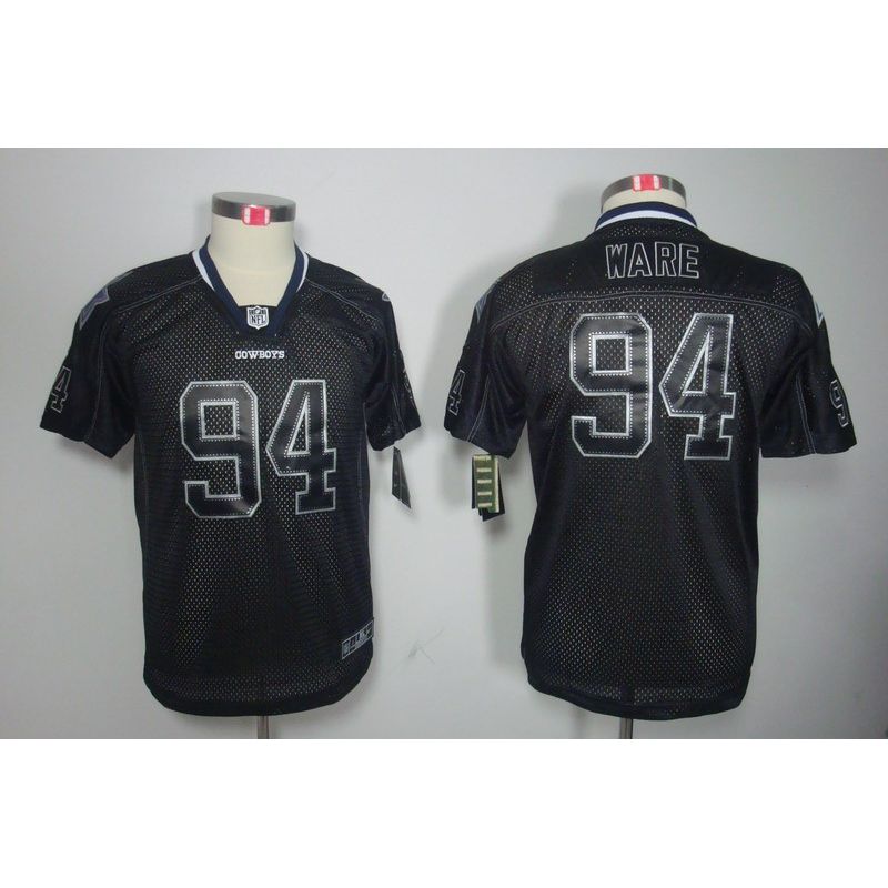Cheap DeMarcus Ware Cowboys Youth Jersey #94 Black From China Lights Out