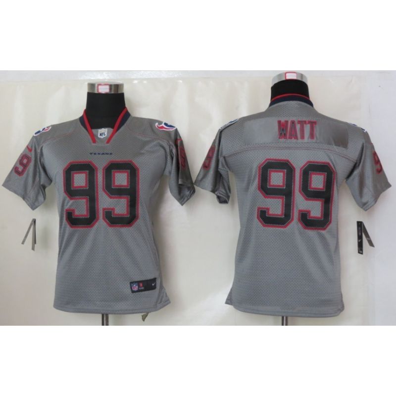 Cheap JJ Watt Texans Youth Jersey #99 Grey From China Lights Out Cheap JJ Watt Texans Youth Jersey #99 Grey From China Lights Out