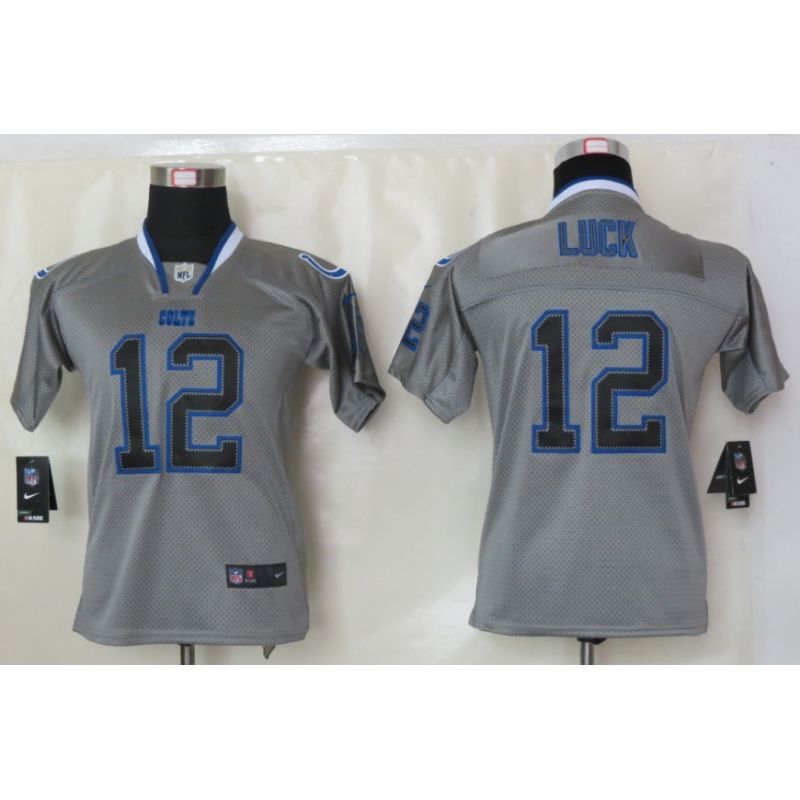 Cheap Andrew Luck Colts Youth Jersey #12 Grey From China Lights Out Cheap Andrew Luck Colts Youth Jersey #12 Grey From China Lights Out