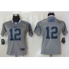 Cheap Andrew Luck Colts Youth Jersey #12 Grey From China Lights Out