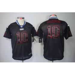 Cheap Eli Manning Giants Youth Jersey #10 Black From China Lights Out