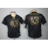 Cheap Troy Polamalu Steelers Youth Jersey #43 Black From China Lights Out