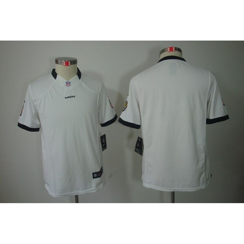 Cheap Ravens Blank Youth Jersey White From China Limited Cheap Ravens Blank Youth Jersey White From China Limited