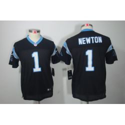 Cheap Cam Newton Panthers Youth Jersey #1 Black From China Limited