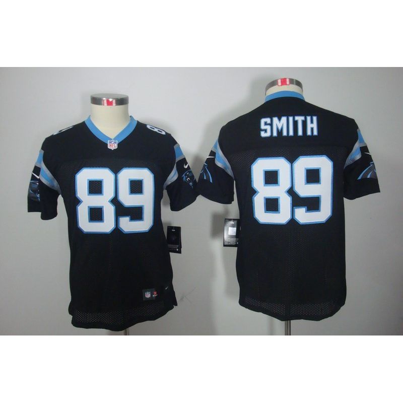 Cheap Steve Smith Panthers Youth Jersey #89 Black From China Limited
