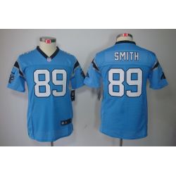 Cheap Steve Smith Panthers Youth Jersey #89 Blue From China Limited