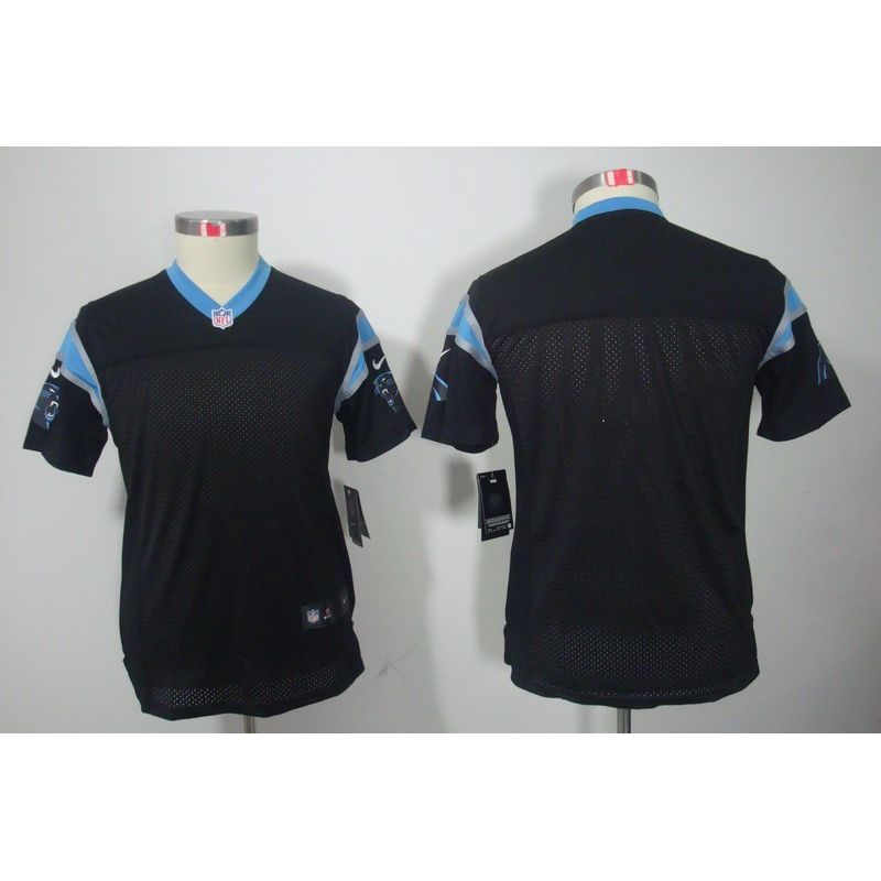 Cheap Panthers Blank Youth Jersey Black From China Limited