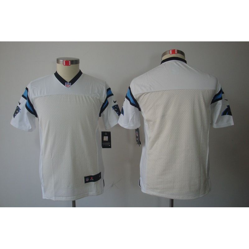 Cheap Panthers Blank Youth Jersey White From China Limited