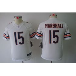 Cheap Brandon Marshall Bears Youth Jersey #15 White From China Limited