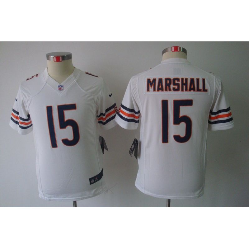 Cheap Brandon Marshall Bears Youth Jersey #15 White From China Limited Cheap Brandon Marshall Bears Youth Jersey #15 White From China Limited