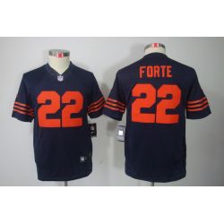 Cheap Matt Forte Bears Youth Jersey #22 Blue Orange Number From China Limited