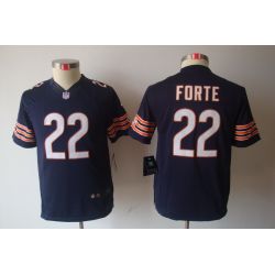 Cheap Matt Forte Bears Youth Jersey #22 Blue From China Limited