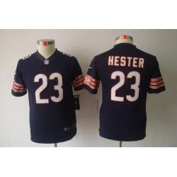 Cheap Devin Hester Bears Youth Jersey #23 Blue From China Limited