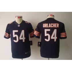 Cheap Brian Urlacher Bears Youth Jersey #54 Blue From China Limited