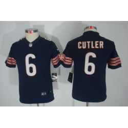 Cheap Jay Cutler Bears Youth Jersey #6 Blue From China Limited