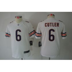 Cheap Jay Cutler Bears Youth Jersey #6 White From China Limited