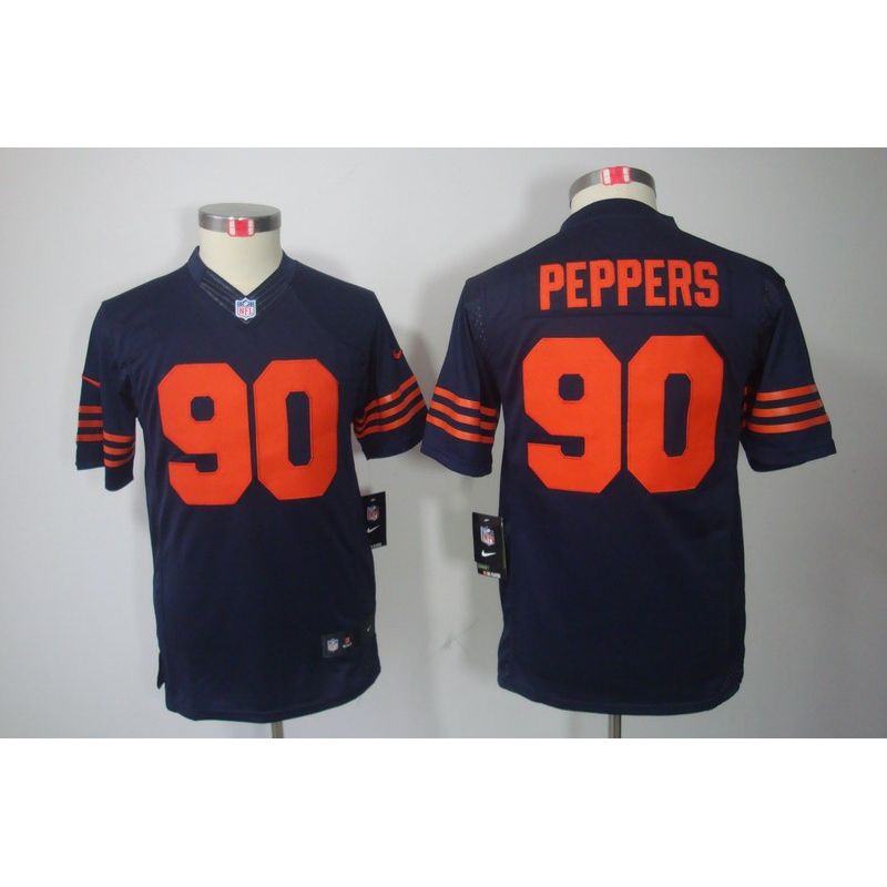Cheap Julius Peppers Bears Youth Jersey #90 Blue Orange Number From China Limited Cheap Julius Peppers Bears Youth Jersey #90 Blue Orange Number From China Limited