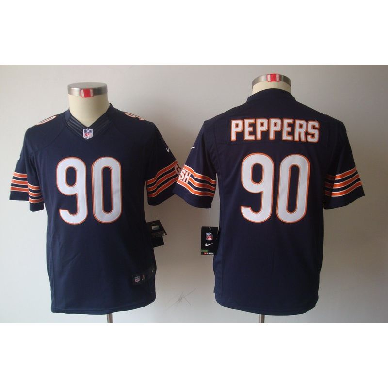 Cheap Julius Peppers Bears Youth Jersey #90 Blue From China Limited Cheap Julius Peppers Bears Youth Jersey #90 Blue From China Limited