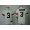 Cheap Brandon Weeden Browns Youth Jersey #3 White From China Limited