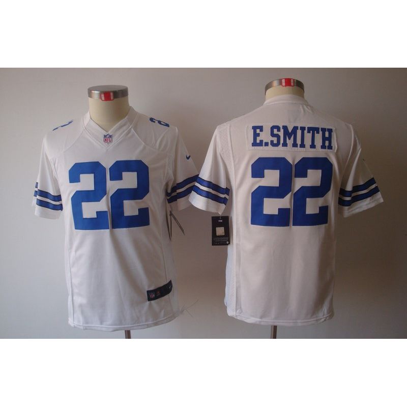 Cheap Emmitt Smith Cowboys Youth Jersey #22 White From China Limited Cheap Emmitt Smith Cowboys Youth Jersey #22 White From China Limited