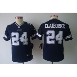 Cheap Morris Claiborne Cowboys Youth Jersey #24 Blue From China Limited