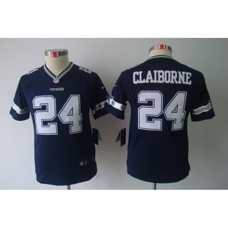 Cheap Morris Claiborne Cowboys Youth Jersey #24 Blue From China Limited