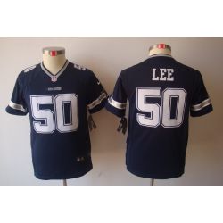 Cheap Sean Lee Cowboys Youth Jersey #50 Blue From China Limited