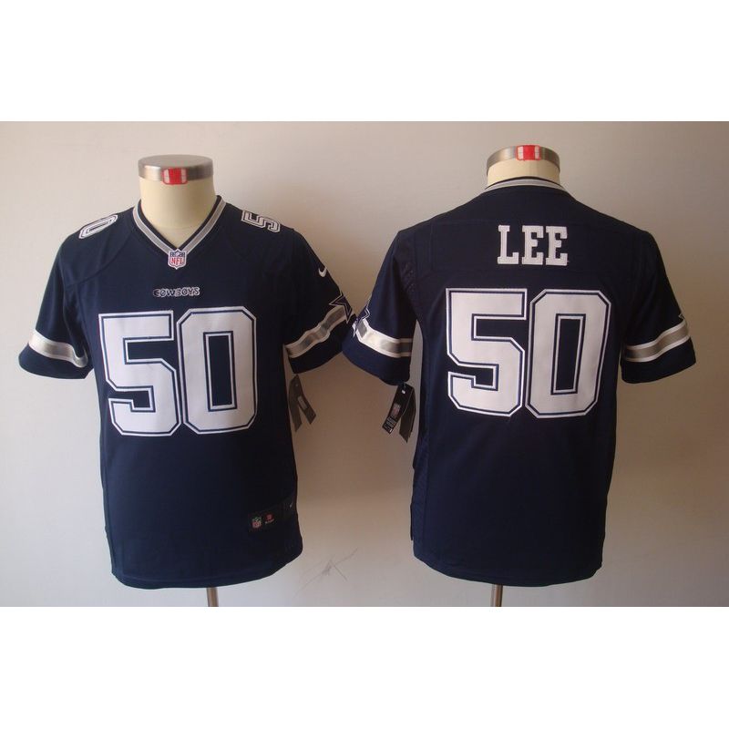 Cheap Sean Lee Cowboys Youth Jersey #50 Blue From China Limited