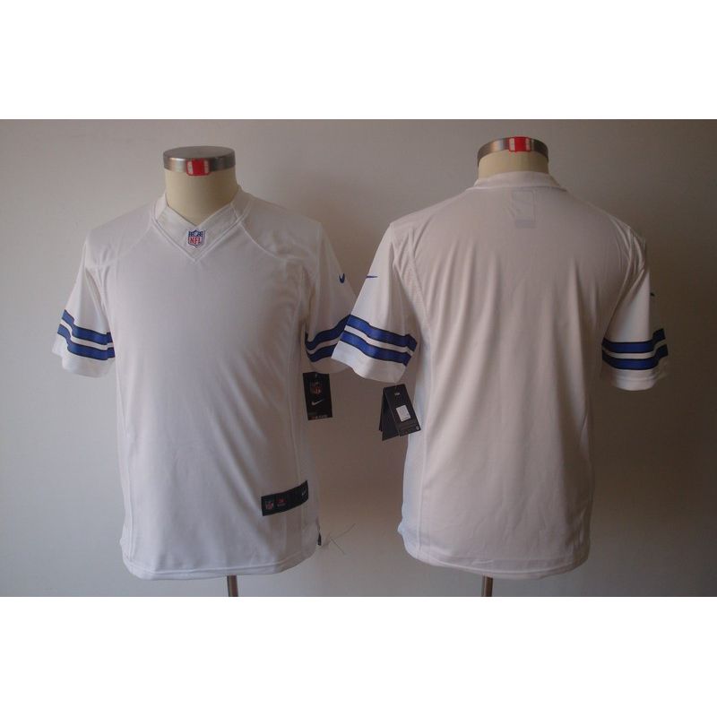 Cheap Cowboys Blank Youth Jersey White From China Limited