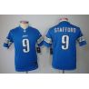 Cheap Matthew Stafford Lions Youth Jersey #9 Blue From China Limited
