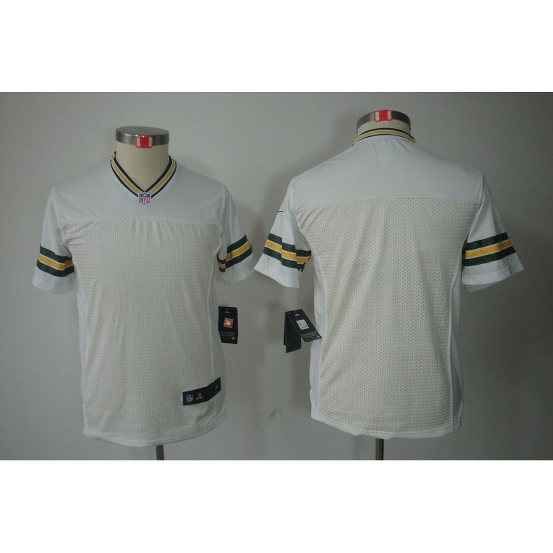 Cheap Packers Blank Youth Jersey White From China Limited