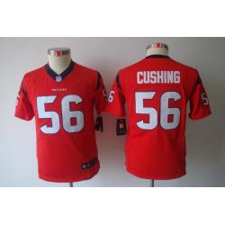 Cheap Brian Cushing Texans Youth Jersey #56 Red From China Limited