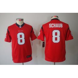 Cheap Matt Schaub Texans Youth Jersey #8 Red From China Limited