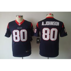 Cheap Andre Johnson Texans Youth Jersey #80 Blue From China Limited